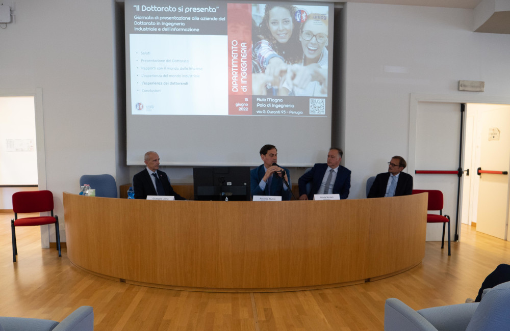 "Il Dottorato si presenta" - 15 giugno 2022 Aula Magna