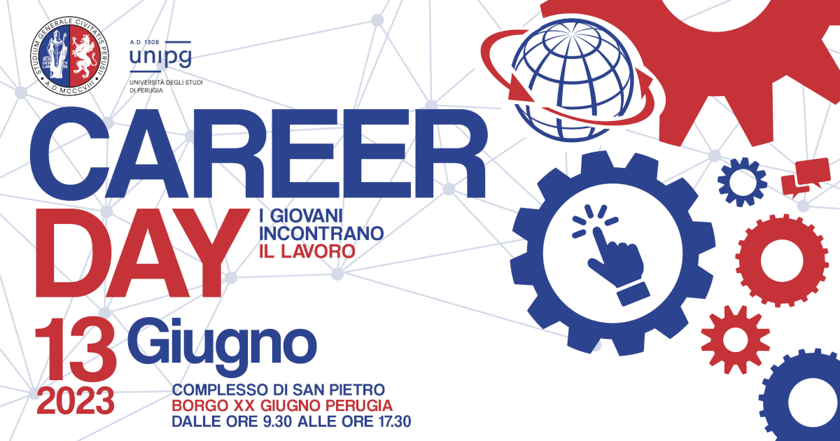 Career Day UNIPG - I giovani incontrano il lavoro - 13 giugno 2023